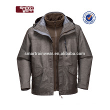 3 en 1 workwear hommes chauds veste de pilote d&#39;hiver veste bomber